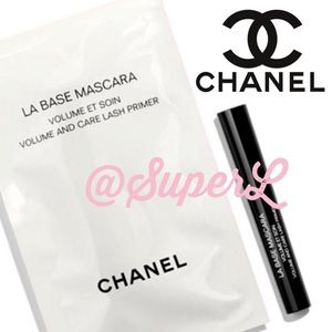 2/$15 NEW Chanel LA BASE Volume Lash Mascara primer white